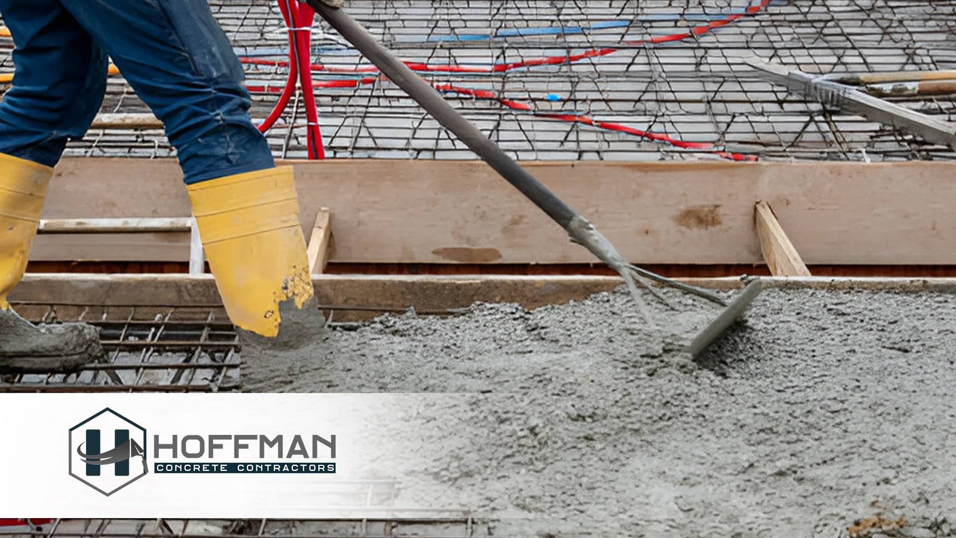 Concrete Slab Installation by Hoffman Concrete Contractors