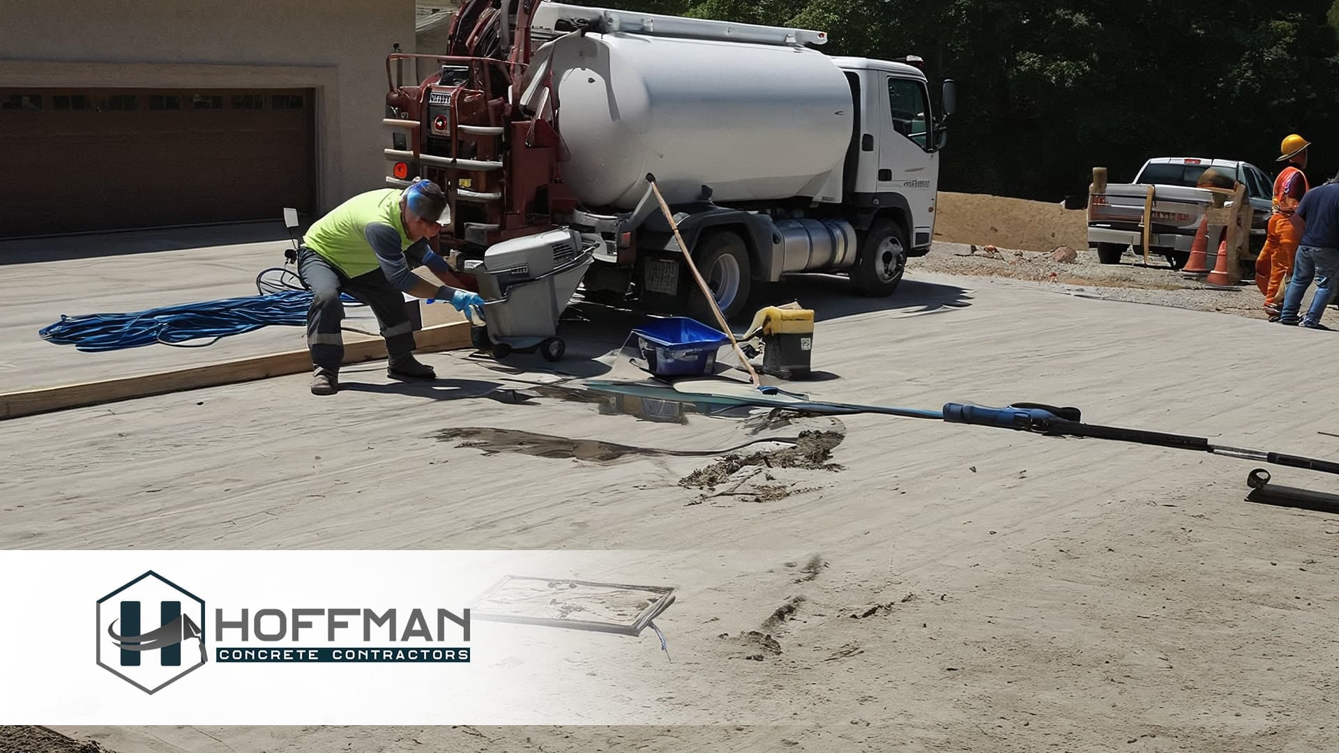 Driveway Installation by Hoffman Concrete Contractors